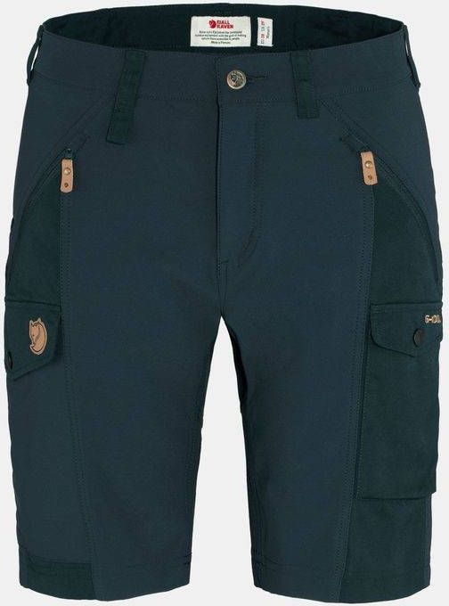 Fjä, llrä, ven Nikka Curved Shorts Dames Blauw