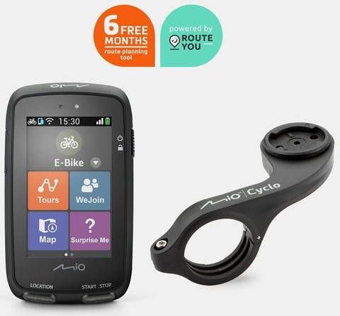 Mio Cyclo Discover Pal Android WiFi BT Fietsnavigatie Zwart