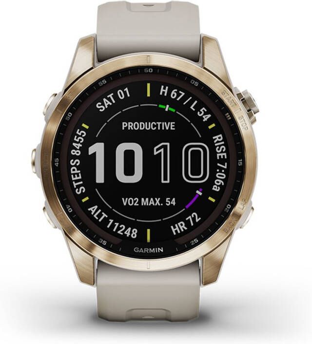 Garmin Fenix 7S Sapphire Solar smartwatch 010 02539 21