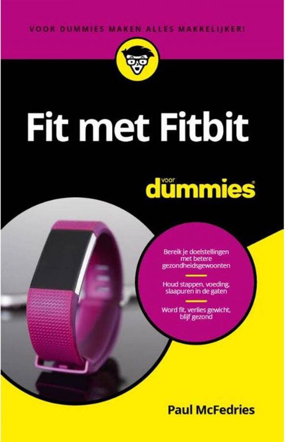 Fit met Fitbit voor Dummies Paul McFedries