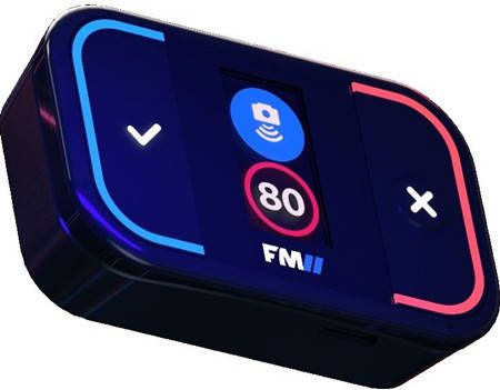 Flitsmeister TWO incl. 1jr Pro Autonavigatie Zwart