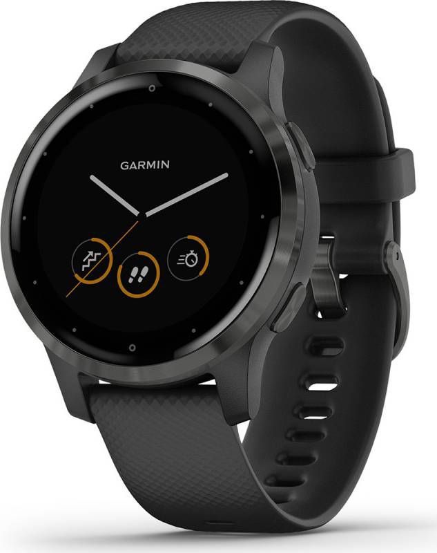 Garmin Vivoactive 4S PVD Sporthorloge 010-02172-12 Zwart/Donkergrijs