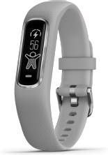 Garmin activiteitentracker vivívosmart 4 maat S/M grijs met rvs rand