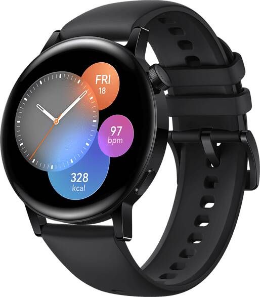 Huawei Watch Gt 3 Active 42mm Zwart/zwart