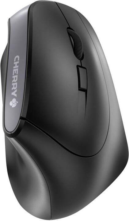 CHERRY MW 4500 verticale draadloze muis, 45° design, tot 1200 dpi, 6 knoppen en scrollwiel, ergonomisch, om de pols te ontlasten